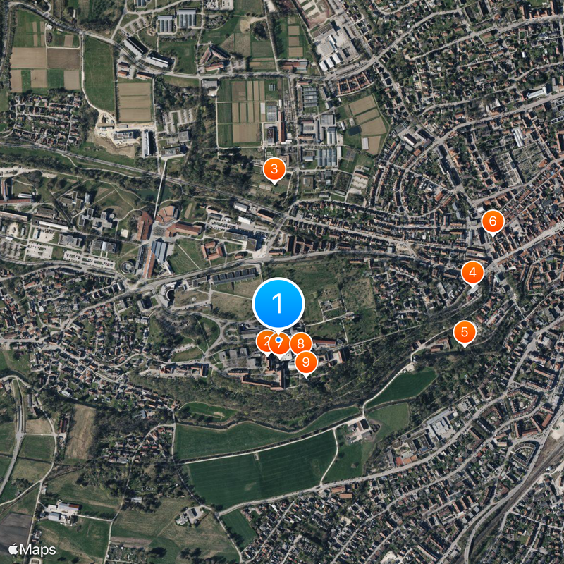 Bavarian State Brewery Weihenstephan Map