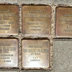 Stolperstein dedicated to Siegmund Platzer