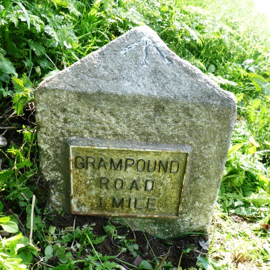 Milestone, opp. drive to Carnemough Farm