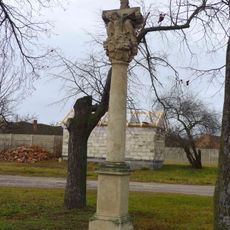 Holy Trinity column in Litobratřice