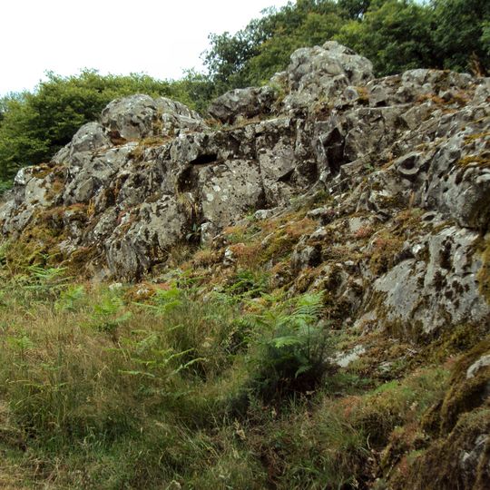 Doleritsteinbruch von Plussulien