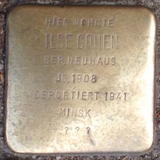 Stolperstein dedicated to Ilse Cohen