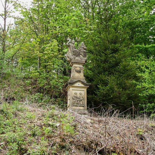 Sousoší Nejsvětější Trojice ve Skuhrově