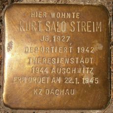 Stolperstein dedicated to Kurt Salo Streim