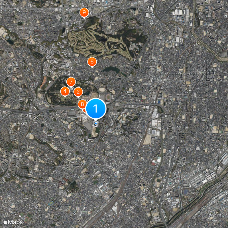Suita Stadium Map