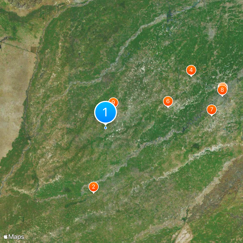 Distretto di Faisalabad Mappa