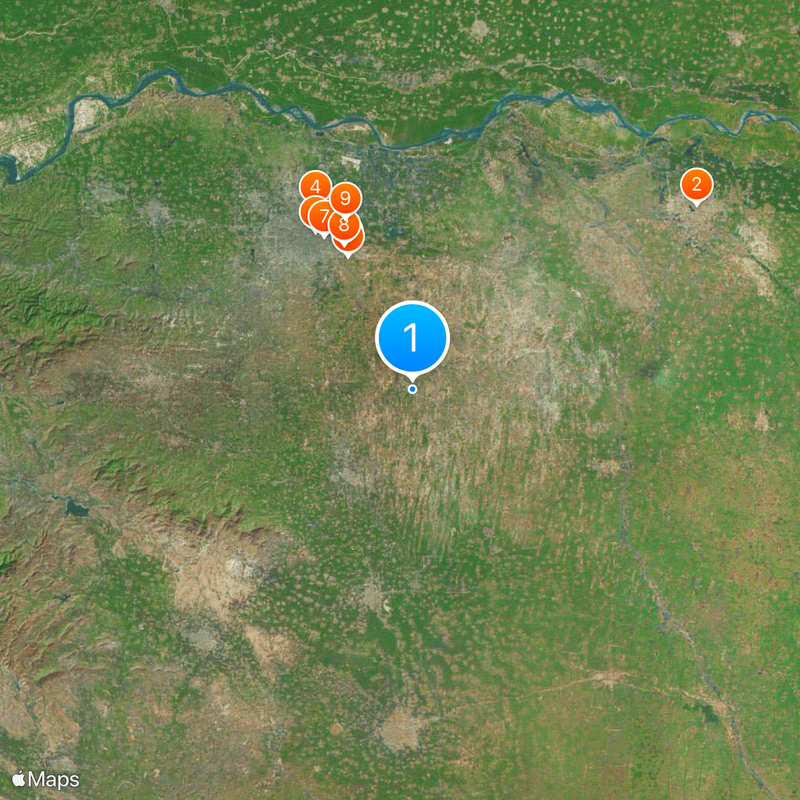 Zhengzhou Xinzheng International Airport Map