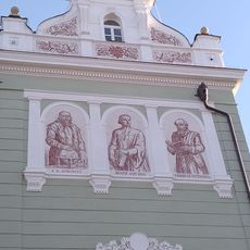 Sgraffito on ZŠ Matice školská