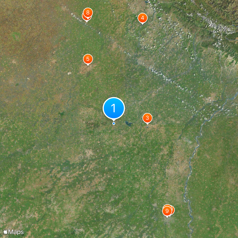 Pehowa Map
