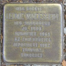 Stolperstein dedicated to Leonie Windesheim