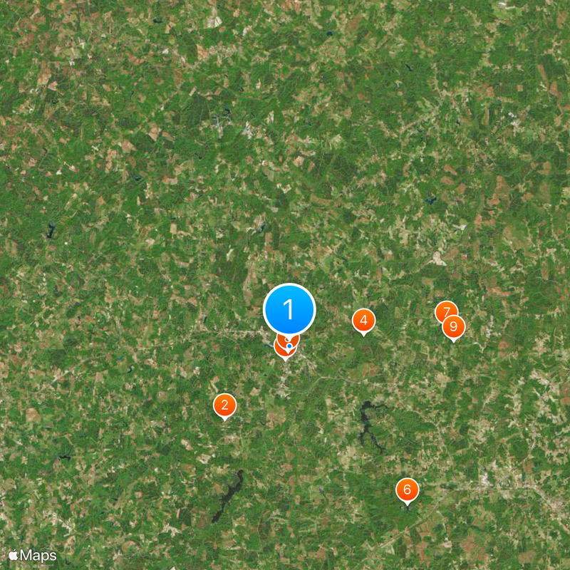 Longwood University Map