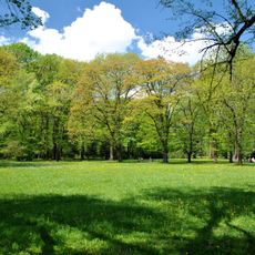 Castle park in Żywiec