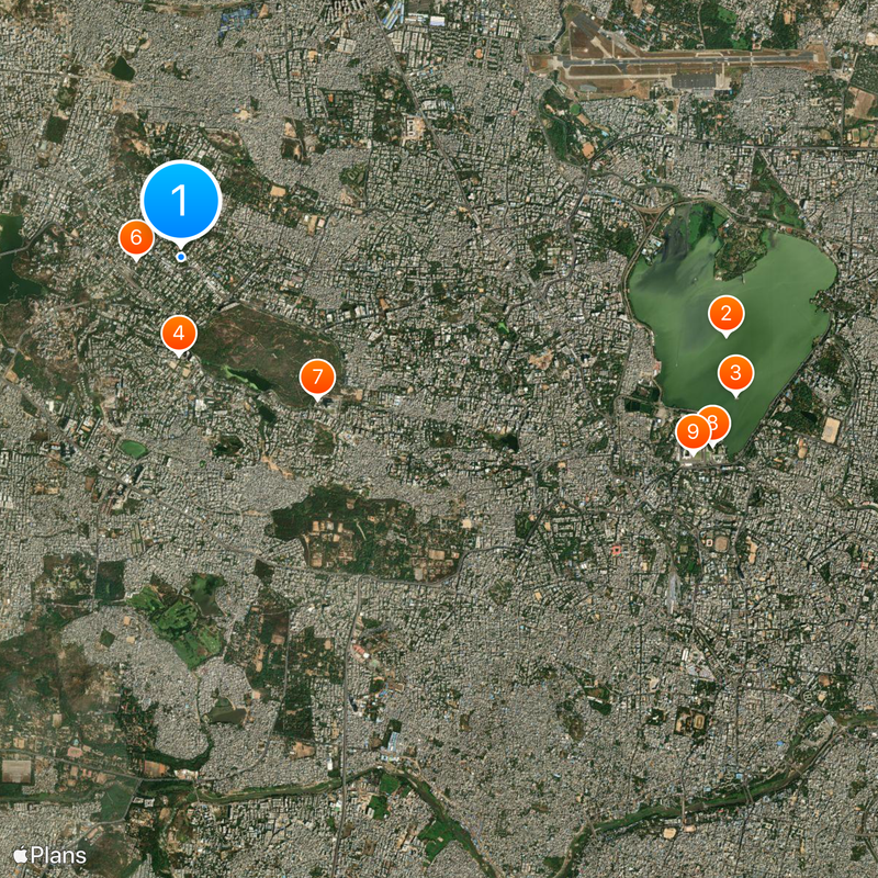 Jubilee Hills Map
