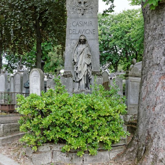 Grave of Delavigne
