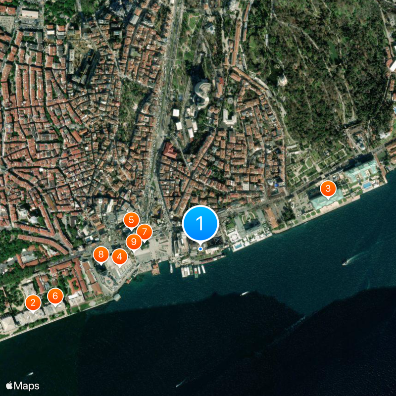 Bahçeşehir University Map