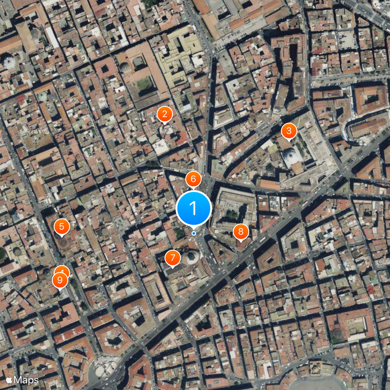 L'Antica Pizzeria da Michele Mapa