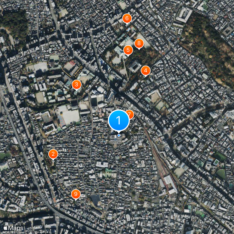 Takushoku University Map