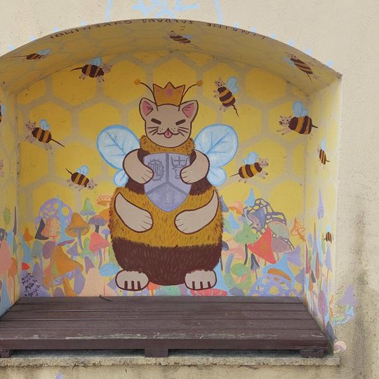 Peinture murale, œuvre d’art