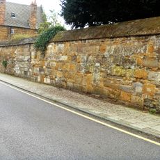North Boundary Wall To Number 56 (The Hall)