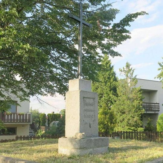 Kříž na Šibeničním vrchu v Klatovech