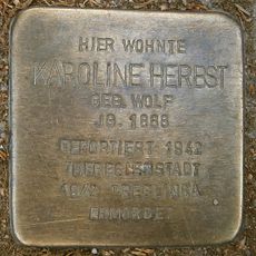 Stolperstein en memoria de Karoline Herbst