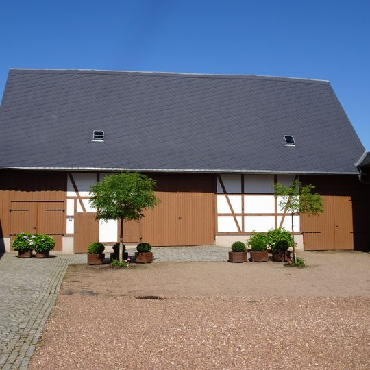 Scheune eines Vierseithofes Mittelbacher Dorfstraße 20