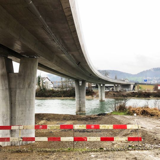 Neue Reussbrücke Mellingen