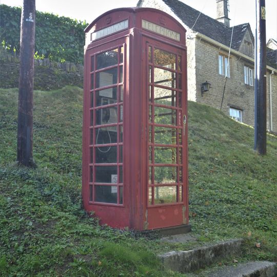 K6 Telephone Kiosk To South East Of Paddocks