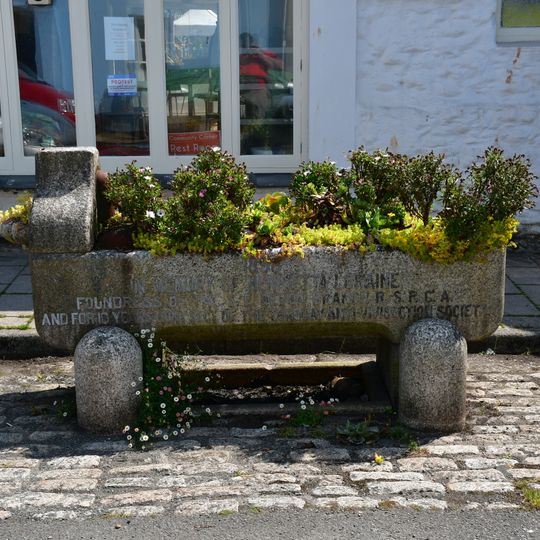 Horse Trough Approximately 2 Metres To West Of Pannier Market, Market Square