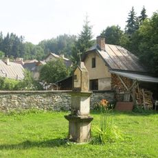 Boží muka za kostelem svatého Jakuba v Železném Brodě