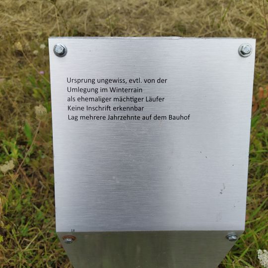 Lapidarium/Grenzsteinpfad Abendwaldweg Zaberfeld