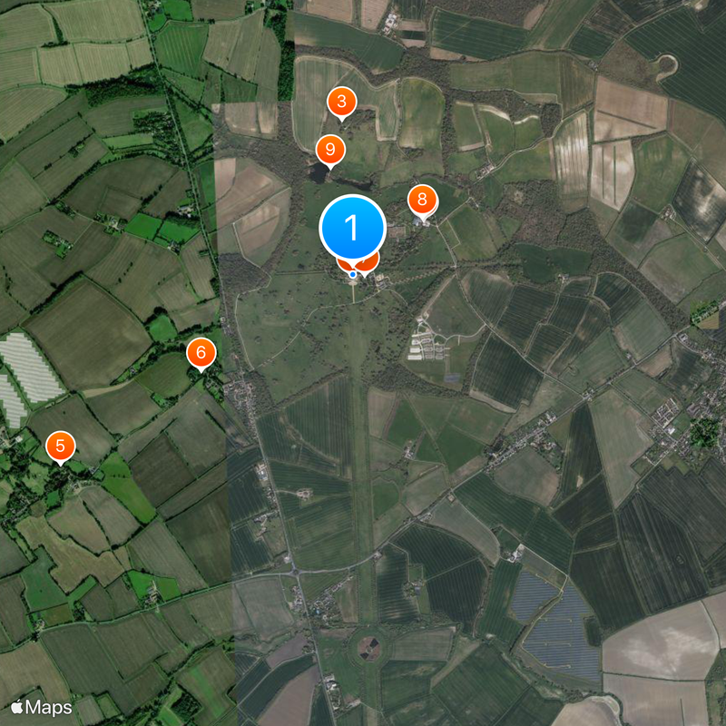 Wimpole Estate Mappa