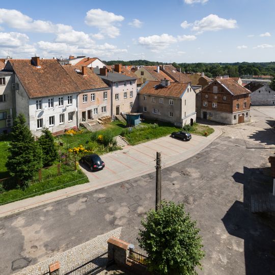 The urban layout of the old town