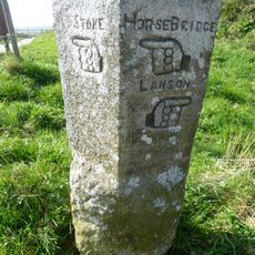 Direction Post At Ngr 3712 7623