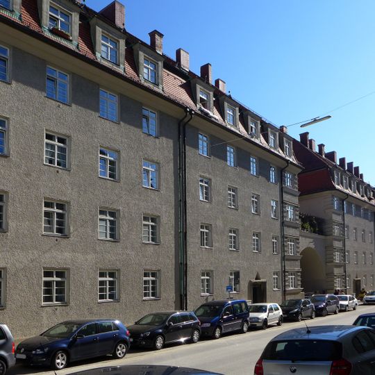 Teil einer Wohnanlage