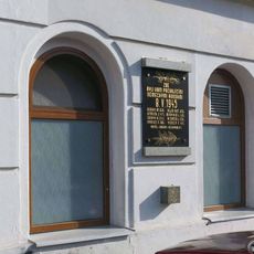 Pomník zabitým v květnu 1945 v ulici 8.května v Lovosicích