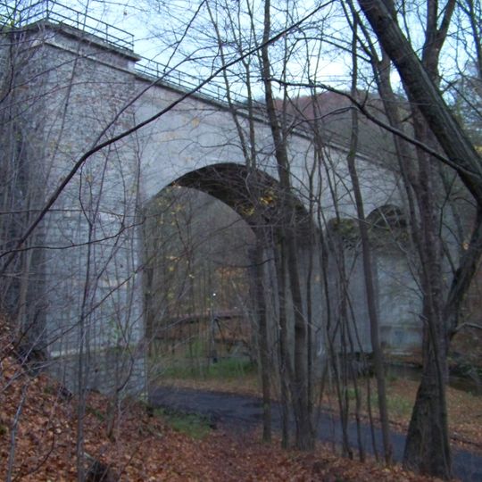 Railway bridge near Hamrštejn