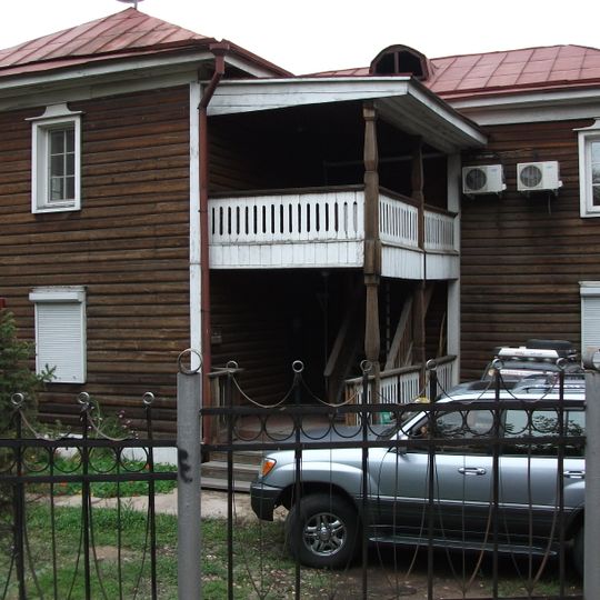 Дом, в котором размещались штаб Красной гвардии, Правление Прибайкальского союза профессиональных союзов и камер труда