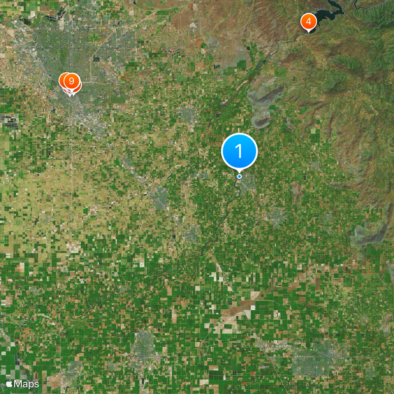 Reedley College Map