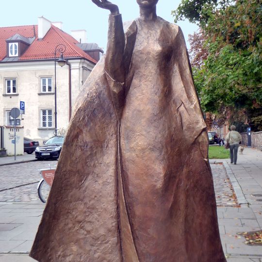 Pomnik Marii Skłodowskiej-Curie na Nowym Mieście