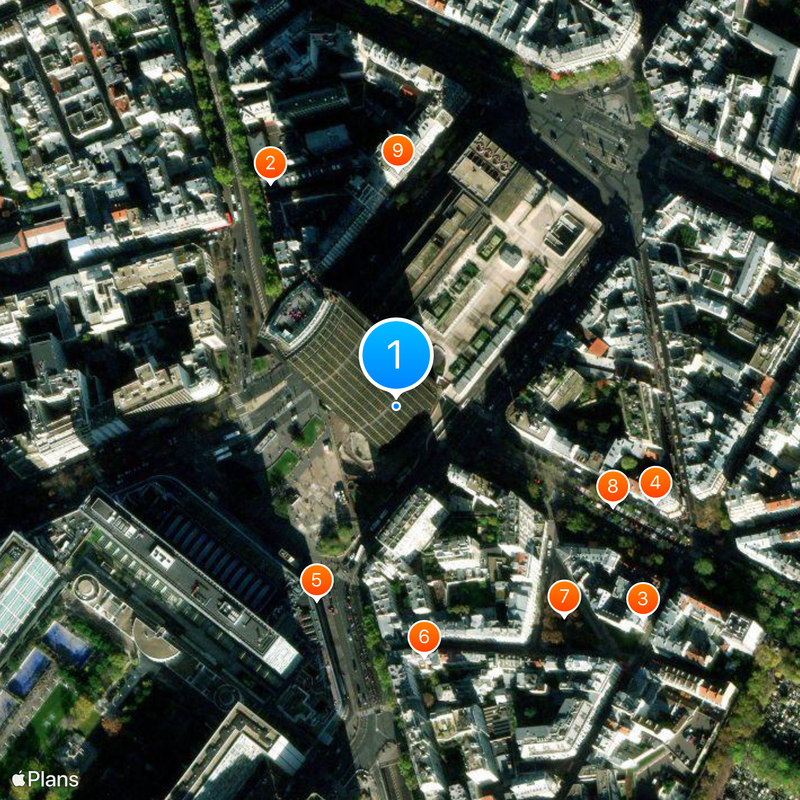 Torre Montparnasse Mapa