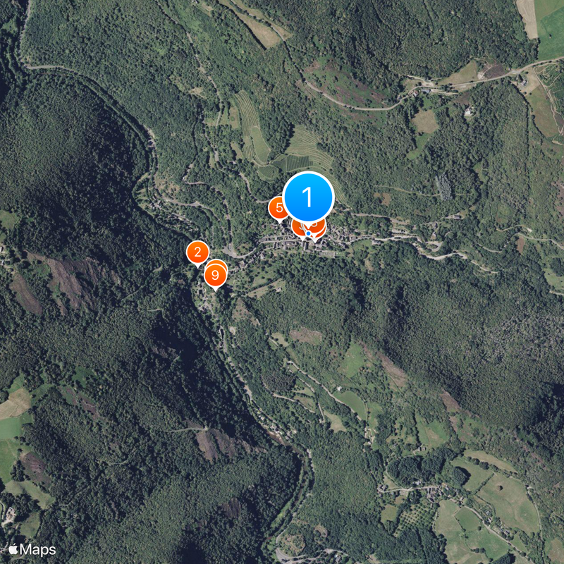 Abbey Church of Saint Foy Mapa