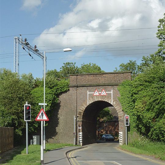 Railway Bridge Approximately 20 Yards West Of Church Farmhouse