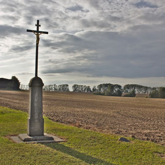 Betkreuz Ortseingang Zscharnitz