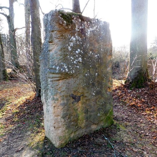 Plastika Pentahittinen - Usmívající se král z hor v zámeckém parku ve Vlašimi