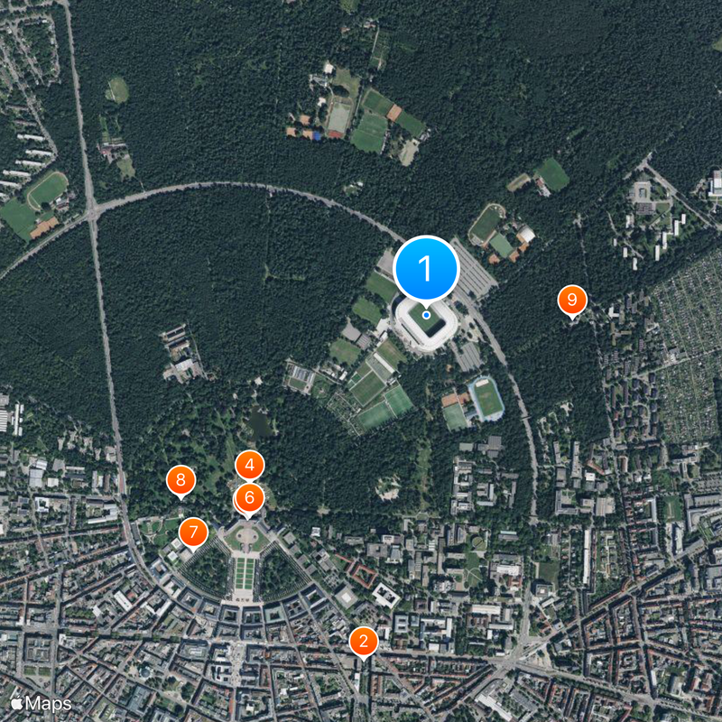 Wildparkstadion Mapa
