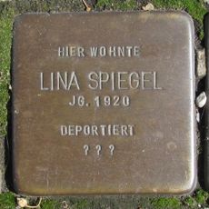 Stolperstein en memoria de Siegmund Spiegel