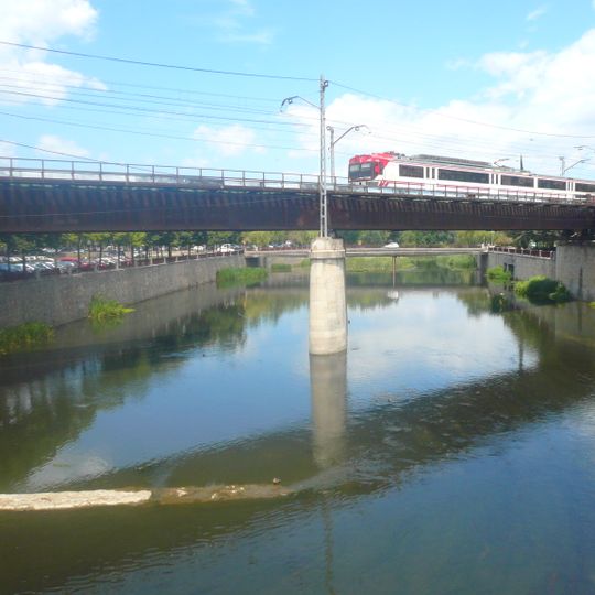 Pont del Ferrocarril a França sobre l'Onyar