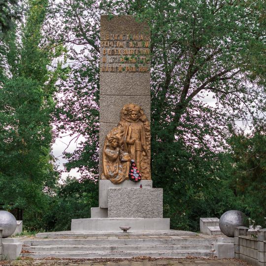 World War II memorial in Speia, Transnistria
