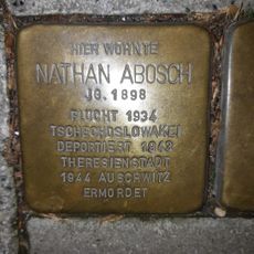 Stolperstein en memoria de Nathan Abosch